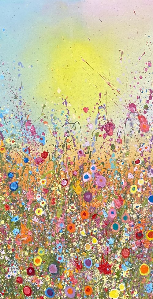 Embroidered Cloths of Heaven by Yvonne  Coomber