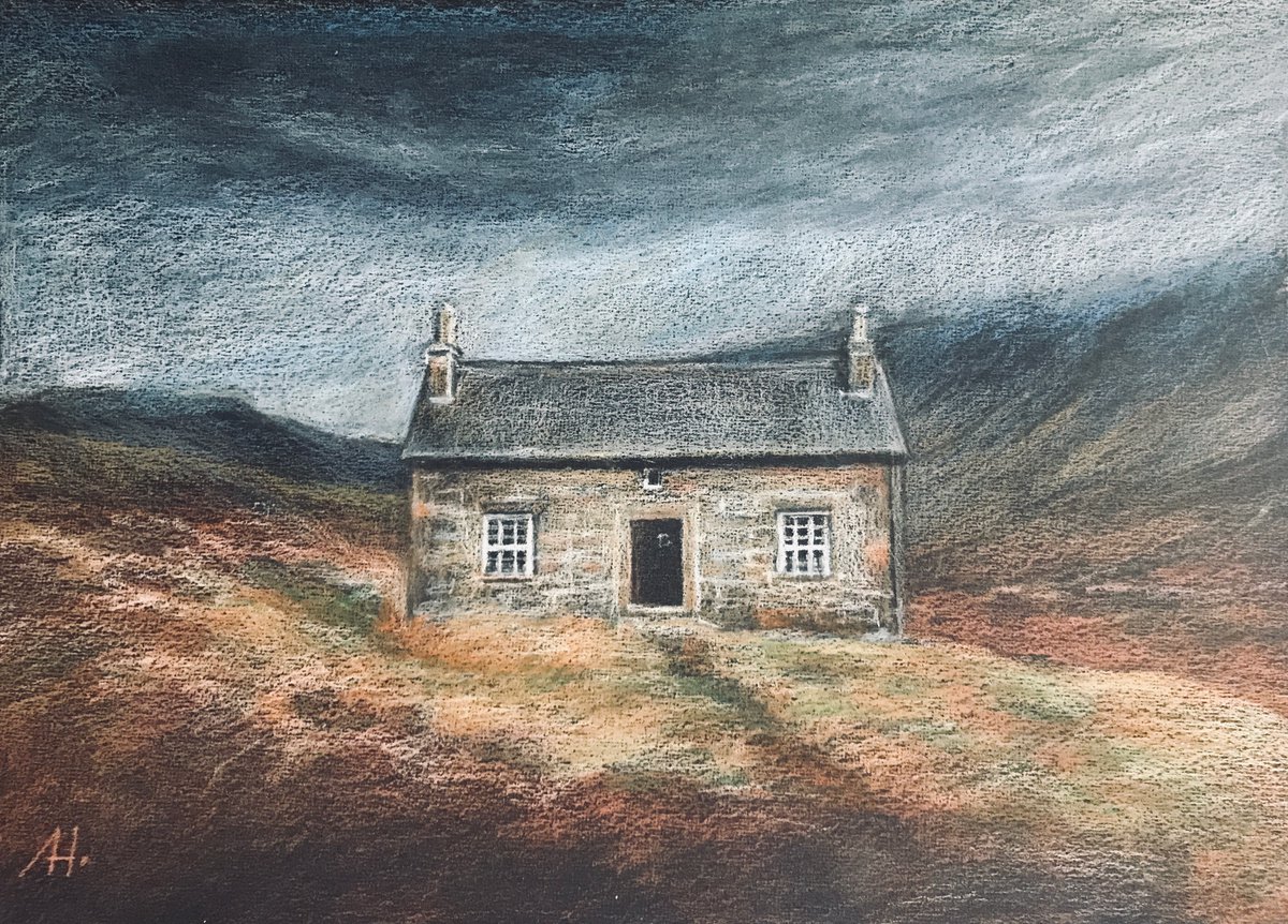 Scottish Cottage by Nataliya Zagaruk