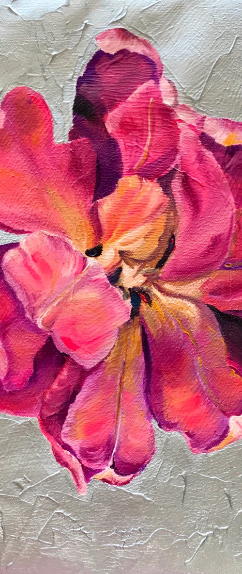 Pink Flower by Olga Volna