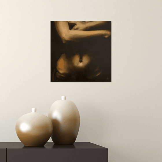 Innocent Lie - Contemporary Sepia Nude