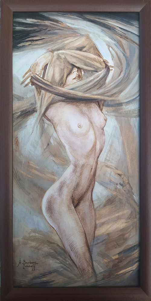 Hurricane woman by Alexandre Barbera-Ivanoff