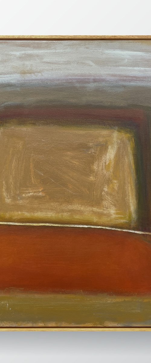 End Of The Season - Abstract Landscape by Thomas Hjelm