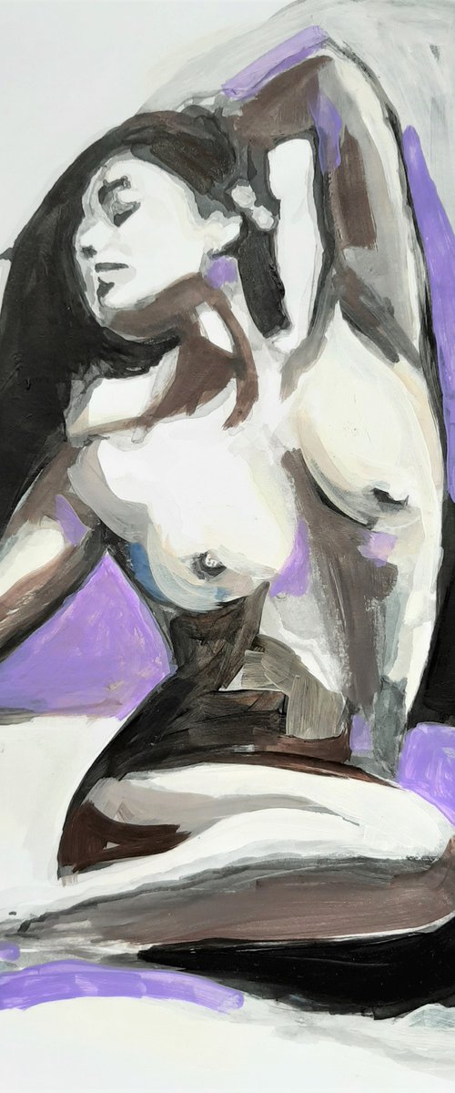 Nude 364 / 35.8 x 26.4 cm by Alexandra Djokic