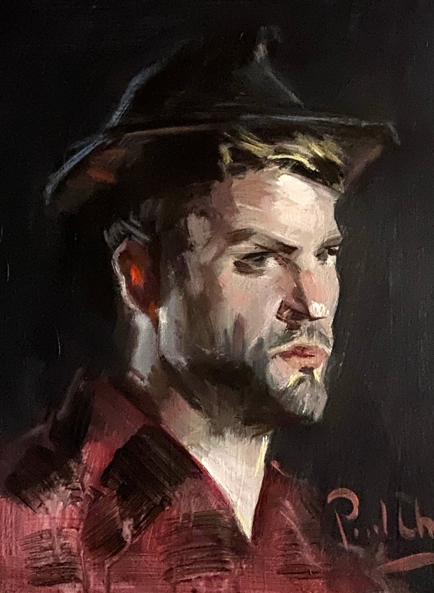 Cowboy No.66 By Paul Cheng, 12 X 16, Artwork For Sale On Artfinder