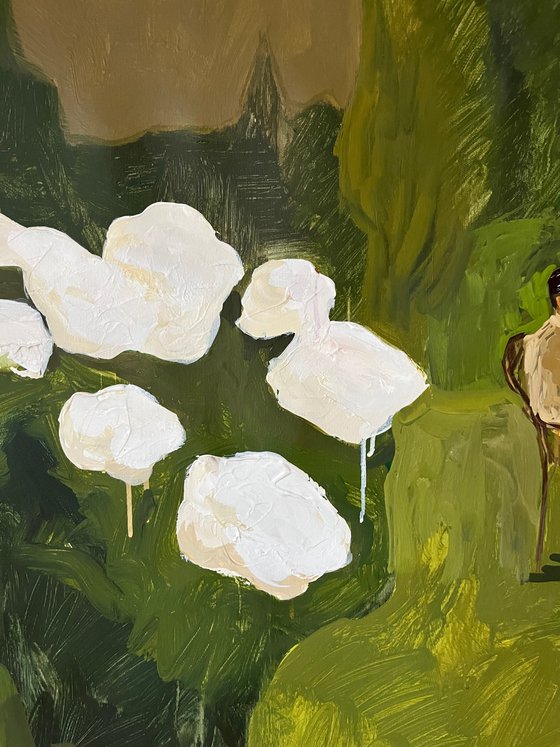 «Time of White Hydrangeas»