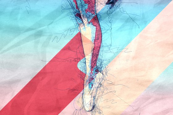 Ballerina Reaching For Stars