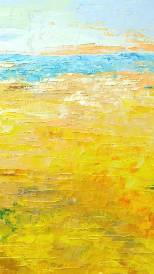 light yellow beach (ref#:1186-6F) by Saroja van der Stegen
