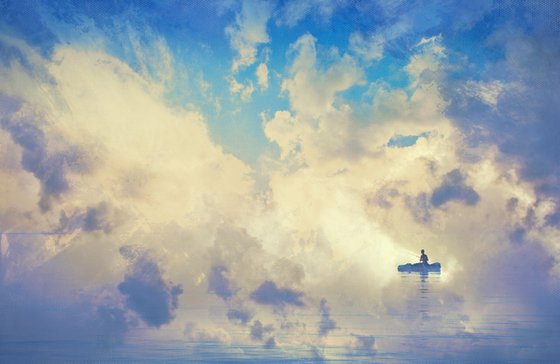 Floating in the clouds