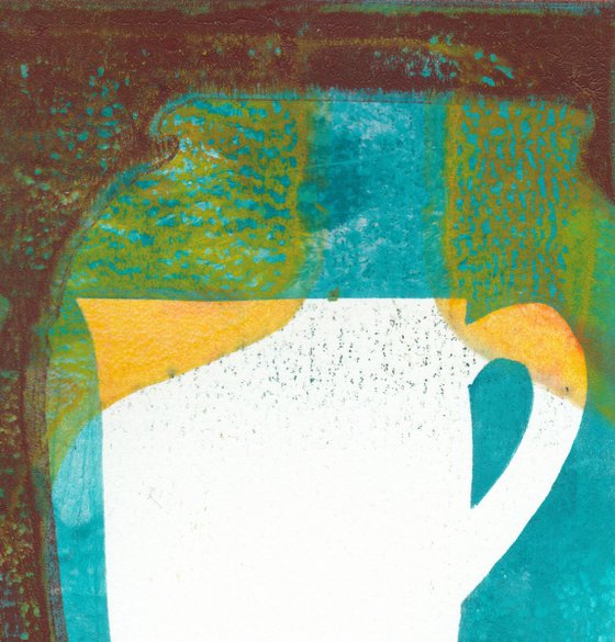 Monoprint - Still life no. 3