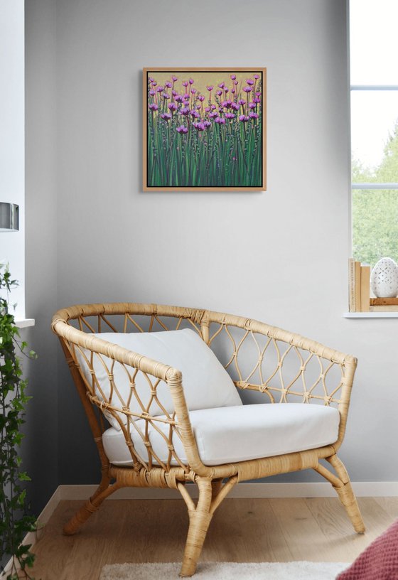 Purple Blooms in Spring