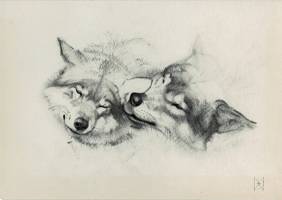 Wolf kiss