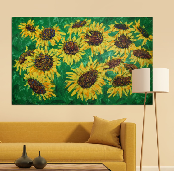 Sunflowers /  ORIGINAL PAINTING