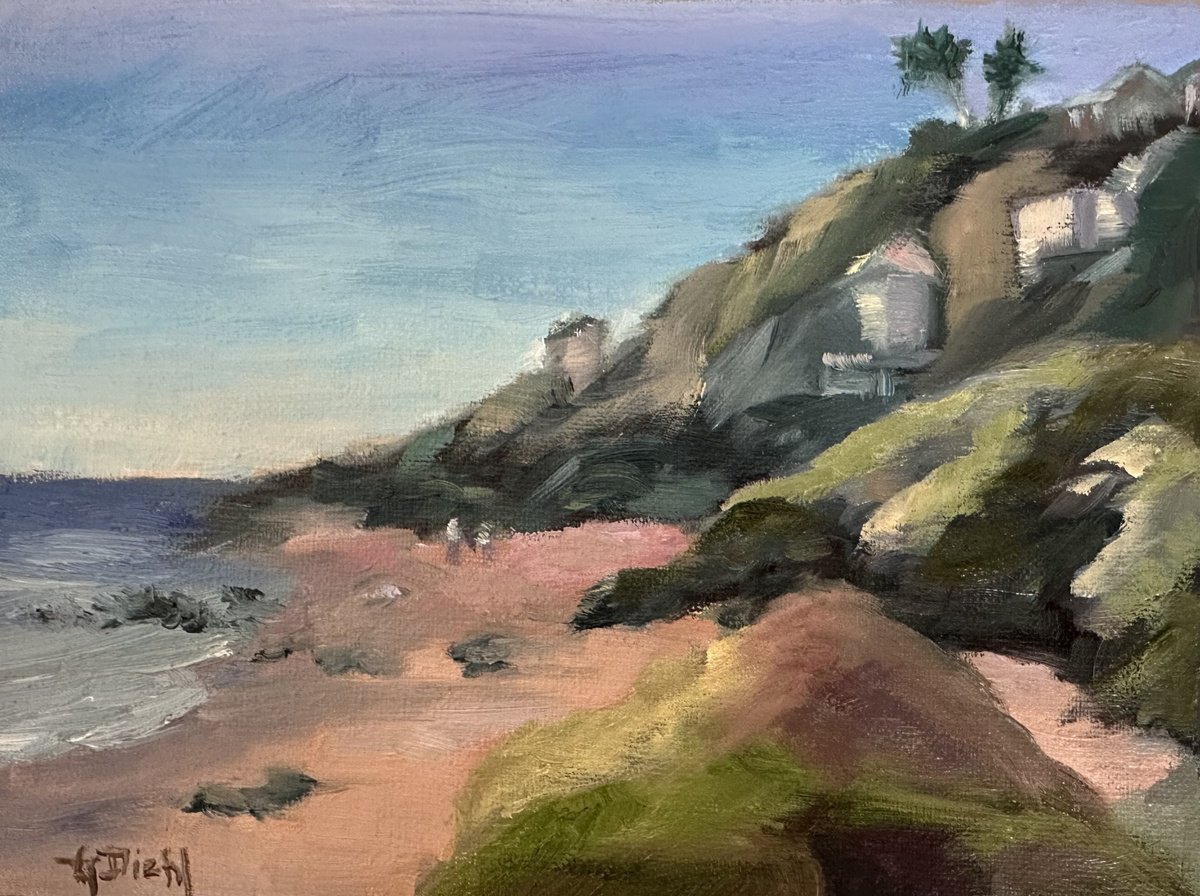 Cliffside, South Laguna by Grace Diehl