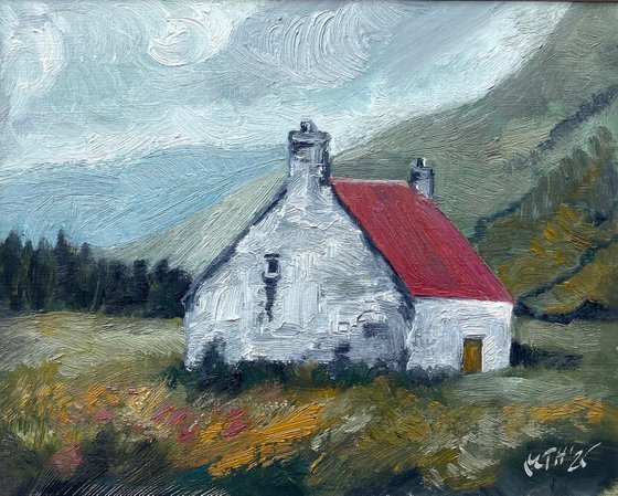 Welsh Croft with Red Roof
