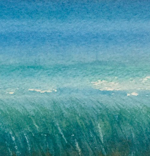 Relaxing by the sea by Samantha Adams