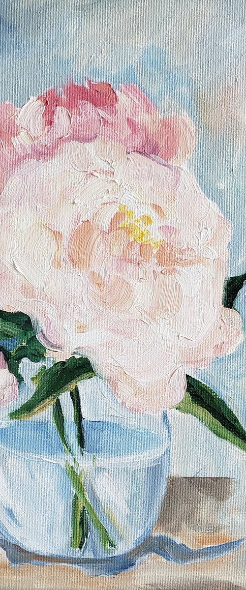 "Song of the Heart" - Flowers - Peony by Katrina Case