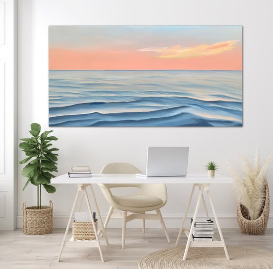 Following the Sun - large ocean tropical seascape