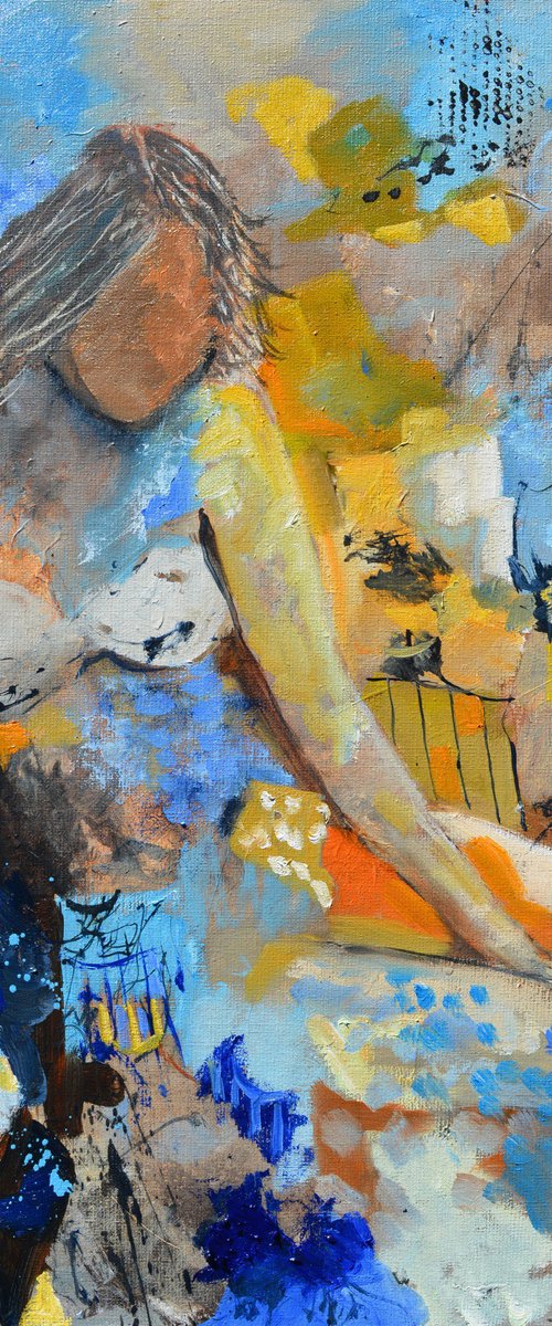 She had an appointment with the blue by Pol Henry Ledent