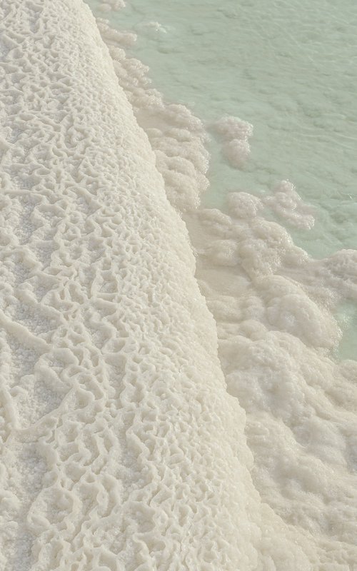 Dead Sea. Аt the water's edge. by Lidiya Dmitrieva