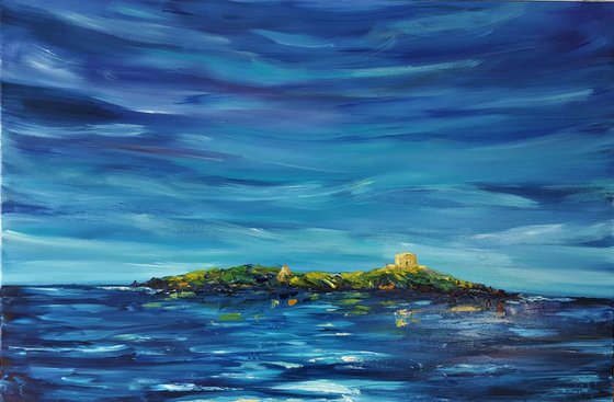 The Isle of Dreams - Dalkey Island at Dusk