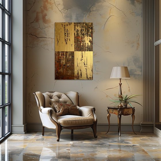 Vergoldete Stille 60x90