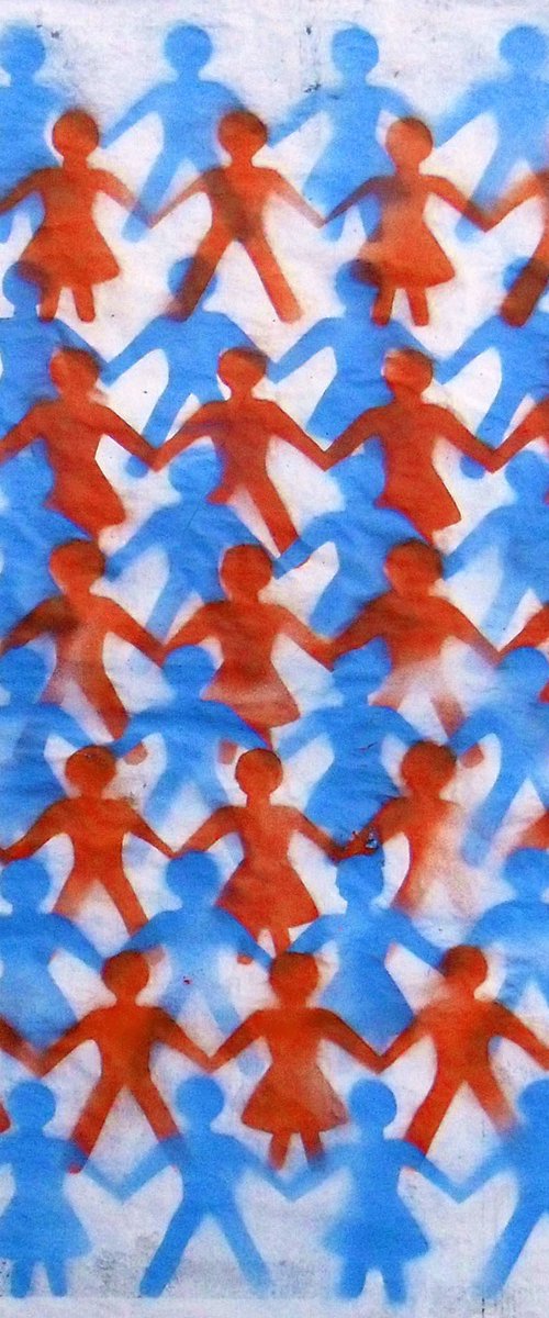 GIRLS AND BOYS (ON AN URBOX) by Juan Sly