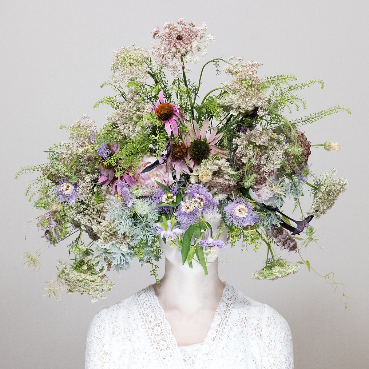 Surrealistic Portrait Photograph By Ziesook You, 20 X 20", Nam