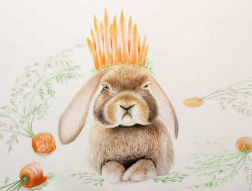 Carrot feast by Kamila Strzeszewska