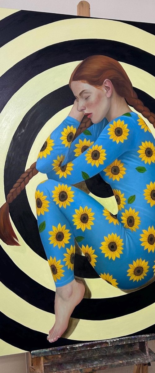 Original Oil Painting by Mariia Bashtova