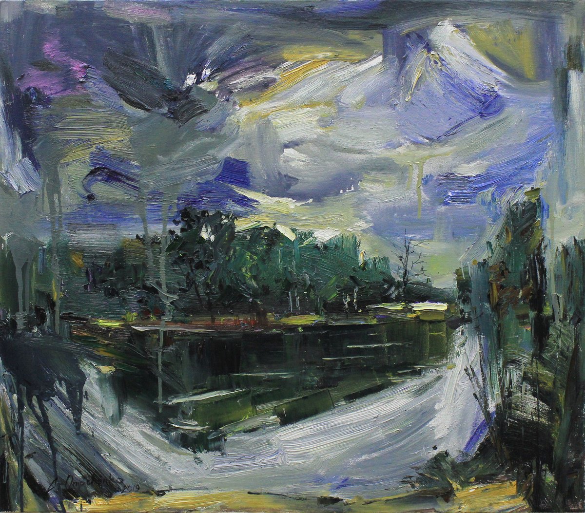 The storm by Alisa Onipchenko-Cherniakovska