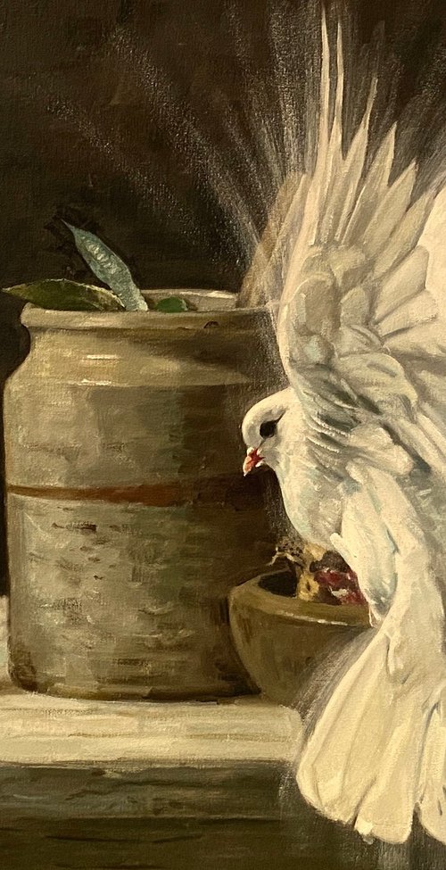 Pigeon and Still Life No.03 by Paul Cheng