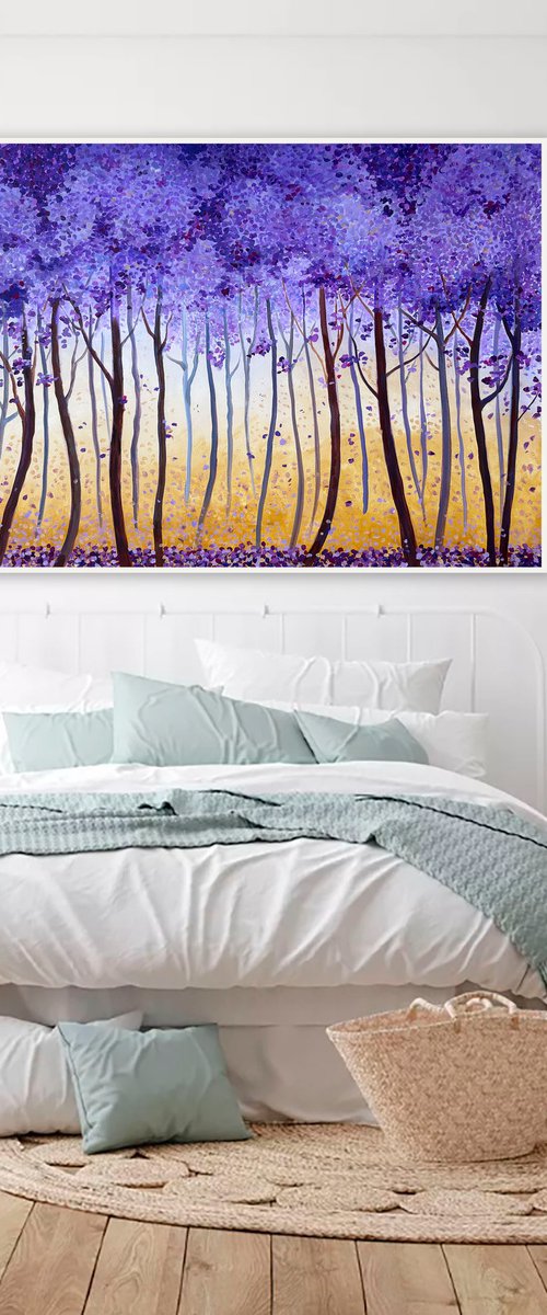 Lilac grove by Alexandra Dobreikin