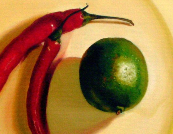 Two Chillies and a Lime