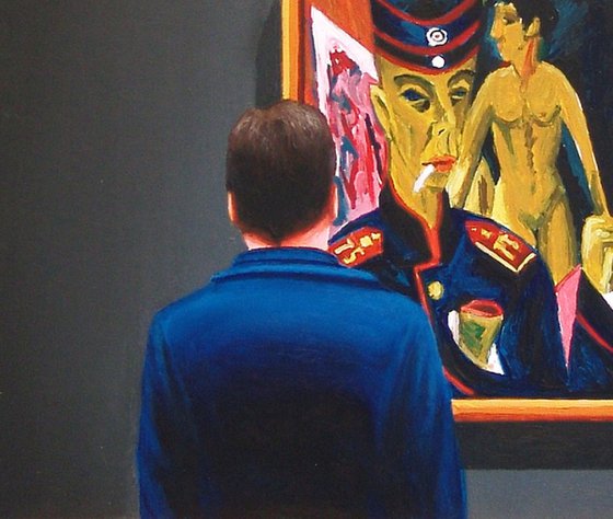 Self Portrait As A Soldier
