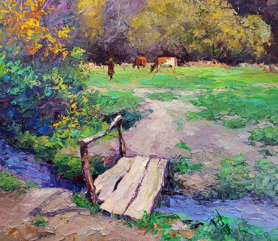 In the Pasture Before the Forest