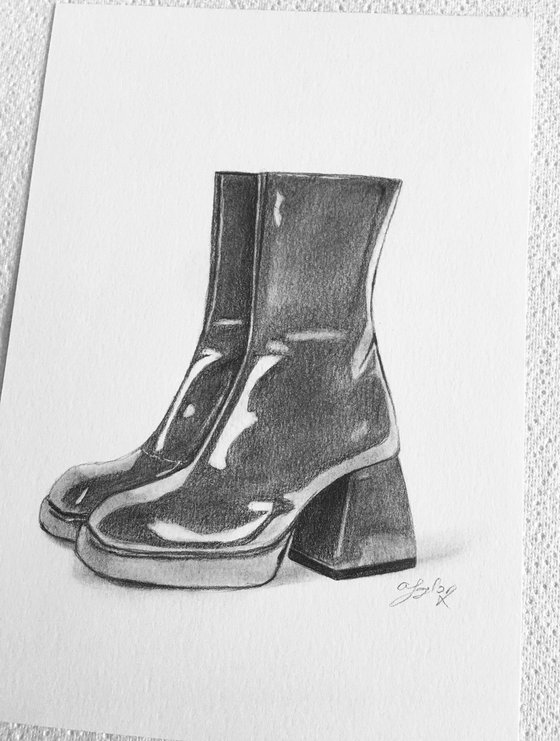 Boots drawing