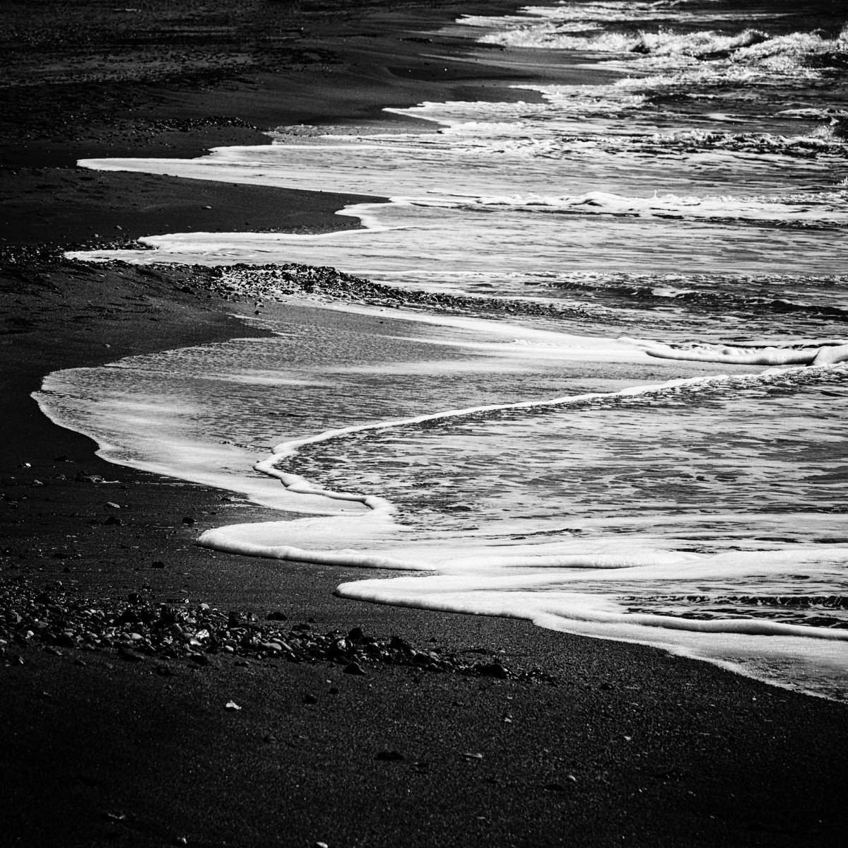 Photorealistic Landscape Photograph By Christian Schwarz, 17 X 17, Vague i? L