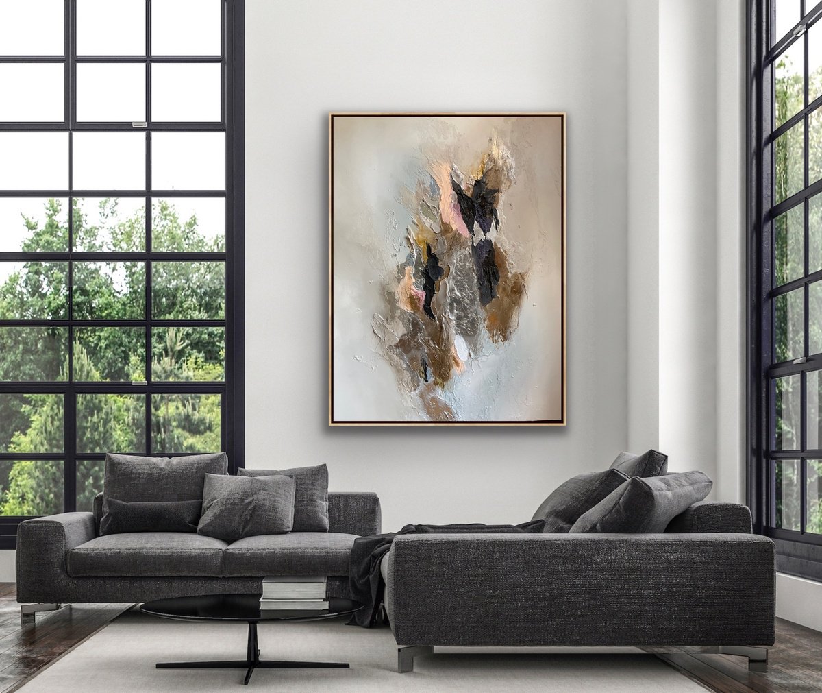 Golden View By Daniela Pasqualini, 50 X 62, Artwork For Sale On Artfinder