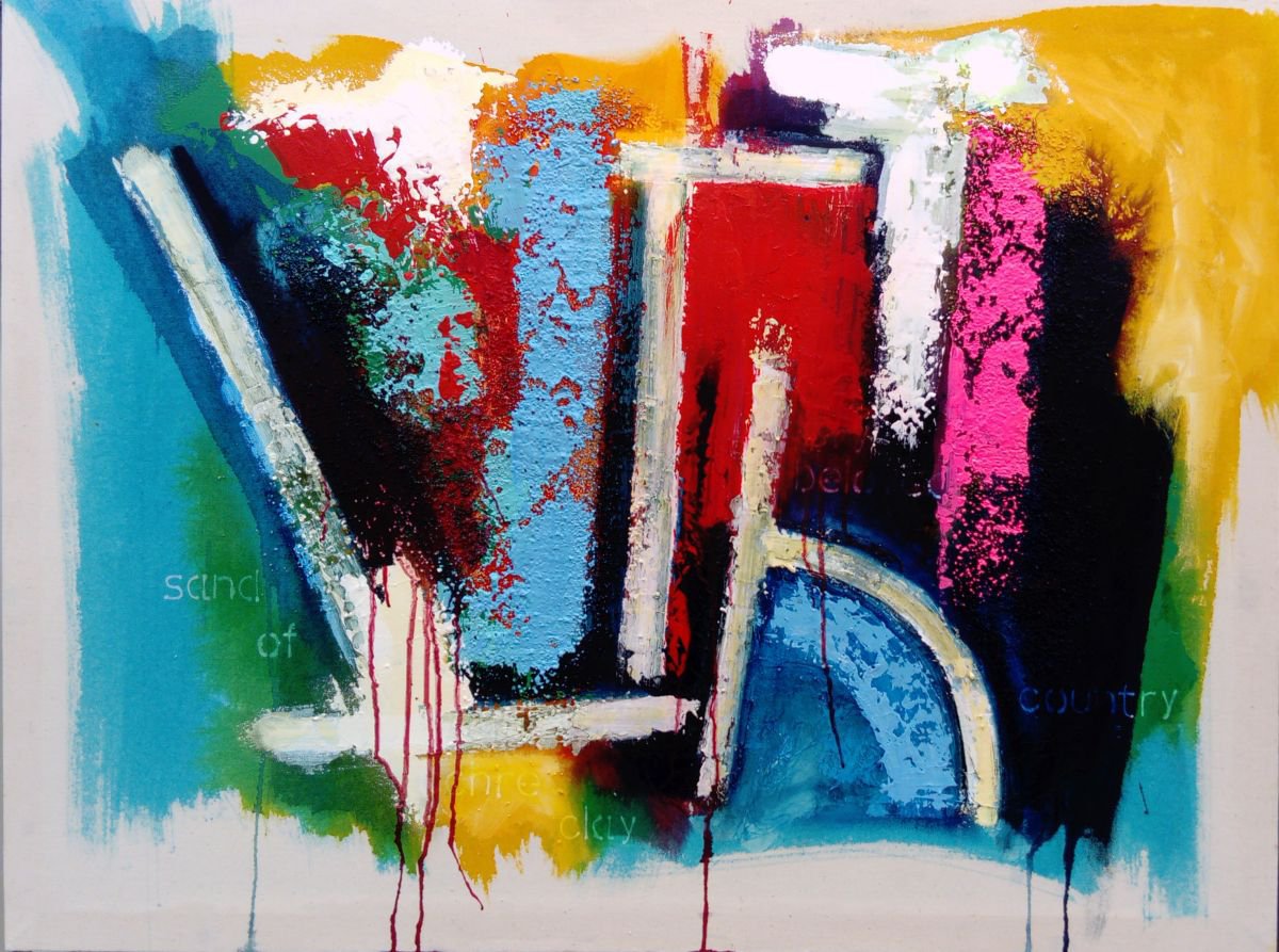  Shaman By Frank Barnes, 40 X 30, Artwork For Sale On Artfinder