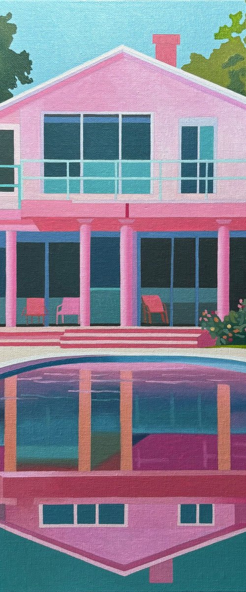 Pink House by Jill Ann Harper