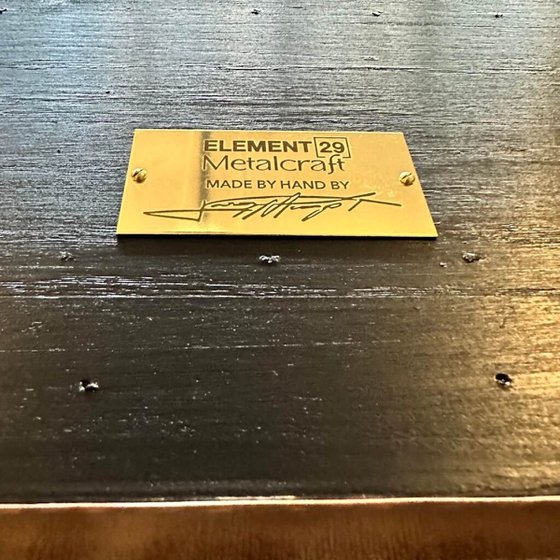 "Copper Botanica" Metal Wall Relief