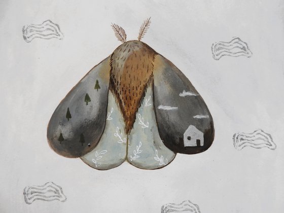 The freaky moth