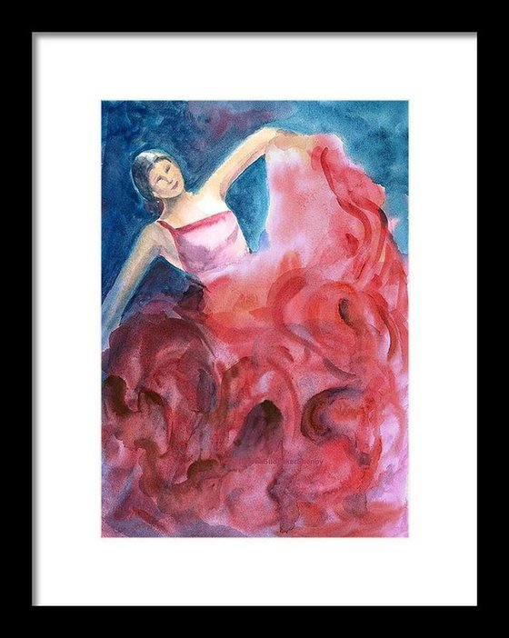 Set of Two Flamenco Dancers