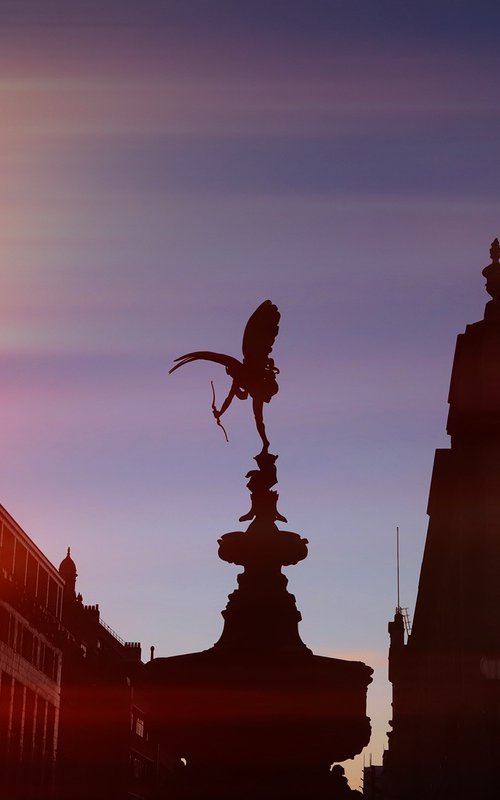 Eros, Piccadilly circus by Louise O'Gorman