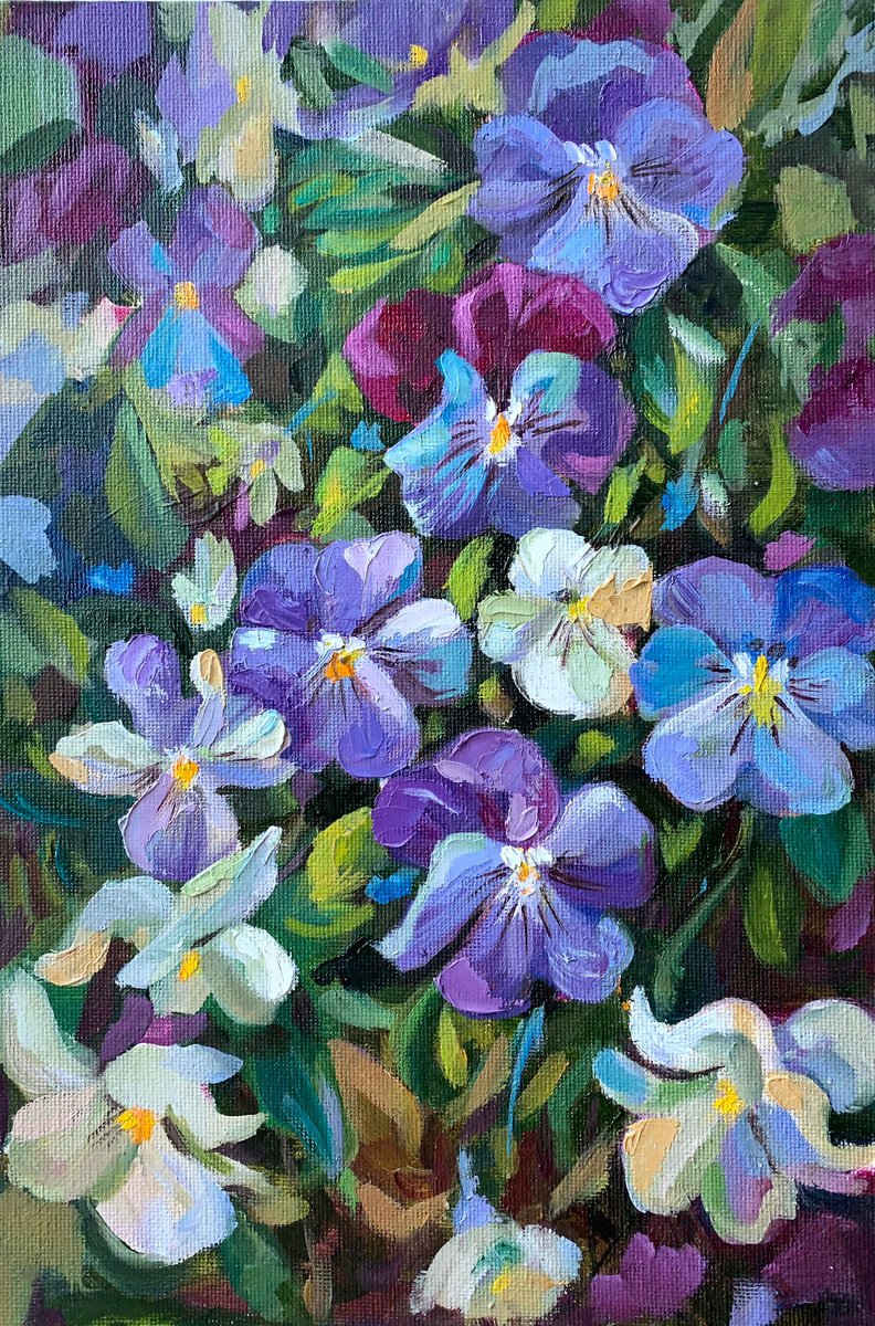 Spring Flowers. Part 1. By Momalyu, 8 X 12, Artwork For Sale On Artfinder