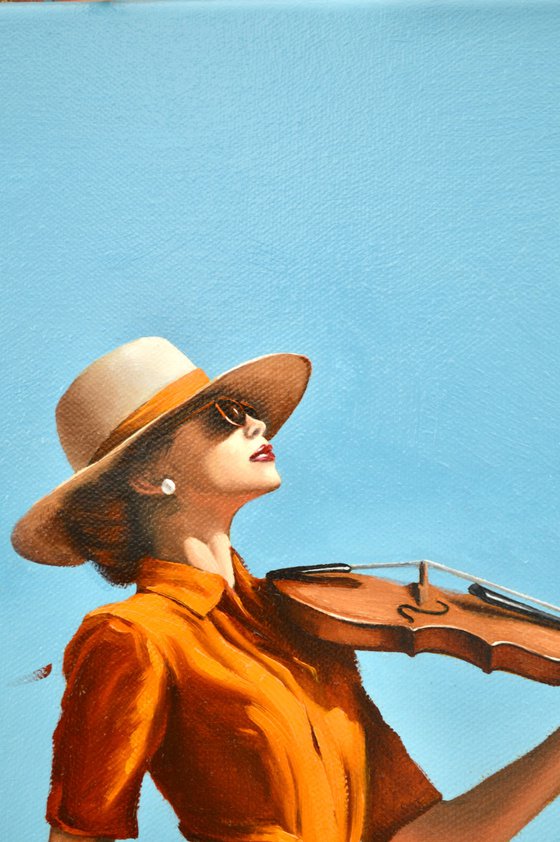 Vivaldi's 'Four Season's' - on a Beach