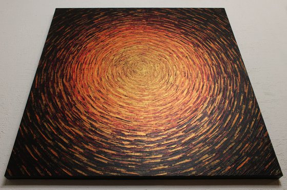 Vast Orange-Purple Radiance