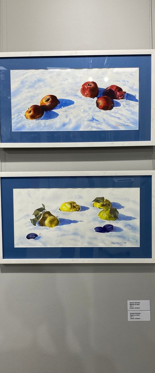 Snow fruits by Natalia Butenko