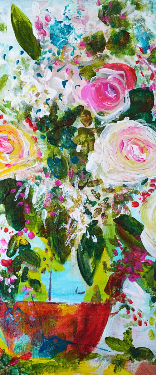 Summer Flowers 21 - 16x12in ~40x30cm by jelena b