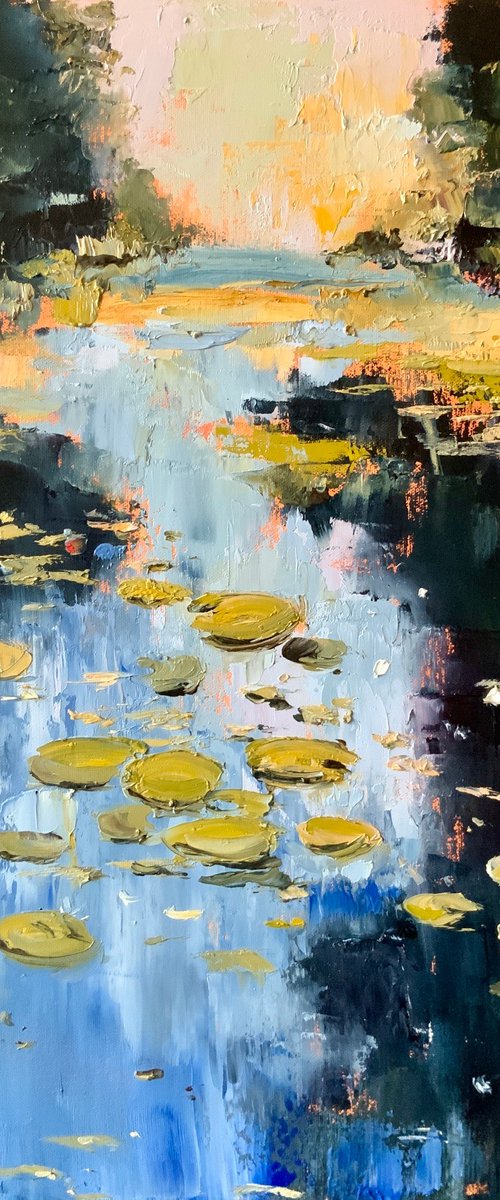 Golden Evening at Windermere by Alexandra Jagoda (Ovcharenko)